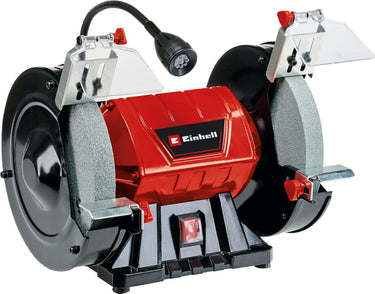 Einhell elektrische werkbankslijpmachine tc-bg 200 l - 400 w - 2.980 t min - ø200x32x25 mm - incl. 2x slijpsteen (1x k36, 1x k60)