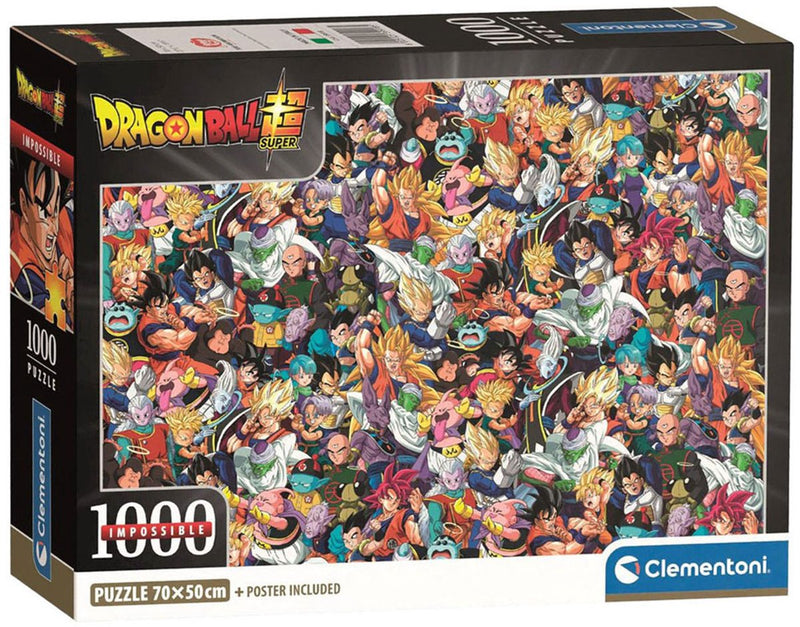 Load image into Gallery viewer, Clementoni onmogelijke legpuzzel dragonball - 1000st.

