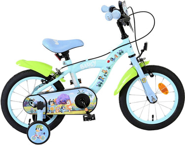 Volare bluey kinderfiets - 14 inch - lichtblauw - twee handremmen