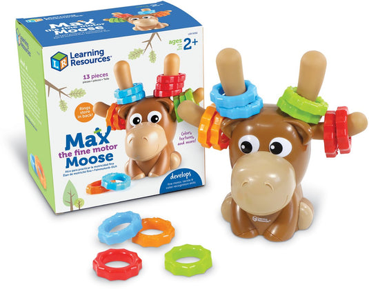 Learning resources educatief speelgoed max the fine motor moose motoriek. - 3+
