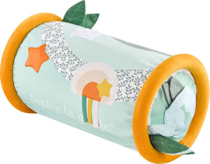 Sophie la girafe sophie de giraf rollin' speelrol - kruiprol - baby speelgoed - kraamcadeau - babyshower cadeau - vanaf 6 maanden - 42 x 24 x 24 cm - stoffen hoes