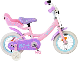 Volare olivia kinderfiets - meisjes - 12 inch - roze
