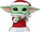 Funko star wars the mandalorian - grogu (holiday) vinylfiguur 747 pop! meerkleurig