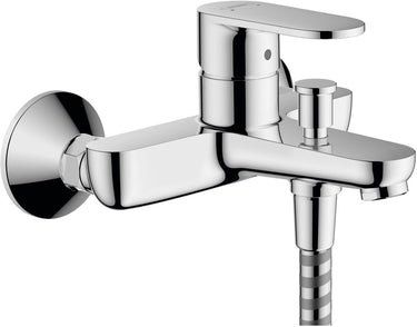 Hansgrohe vernis badkraan met hendel chroom