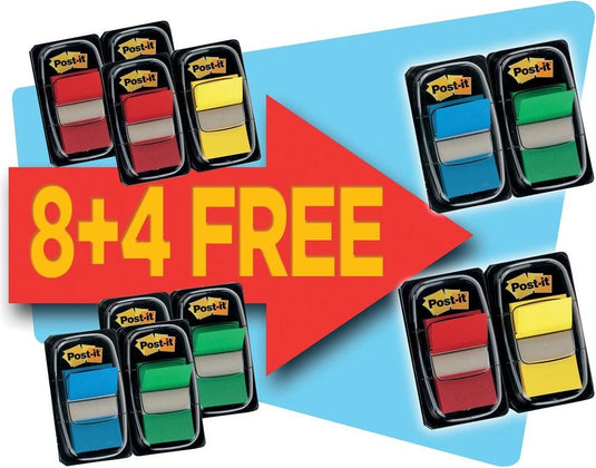Post-it 8 pi index 680+4 disp.gratis