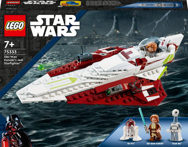 Lego star wars de jedi starfighter van obi-wan kenobi - 75333