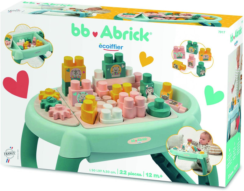 Load image into Gallery viewer, Ecoiffier abrick ecoiffier bb abrick eerste activiteitentafel met blokken
