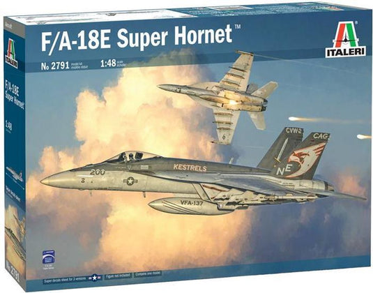 Italeri modelbouwpakket vliegtuigen - 2791 f a-18 e super hornet plastic - 1:48 - modelbouw