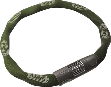 Abus fietsslot kettingslot - 8808c - security level 9 - groen - 85 cm - geschikt voor elektrische fietsen en stadsfietsen