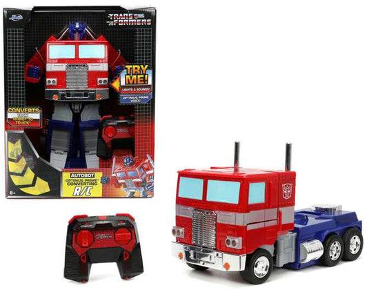 Jada toys - rc auto optimus prime converting - transformeer auto naar robot - afstandbediening
