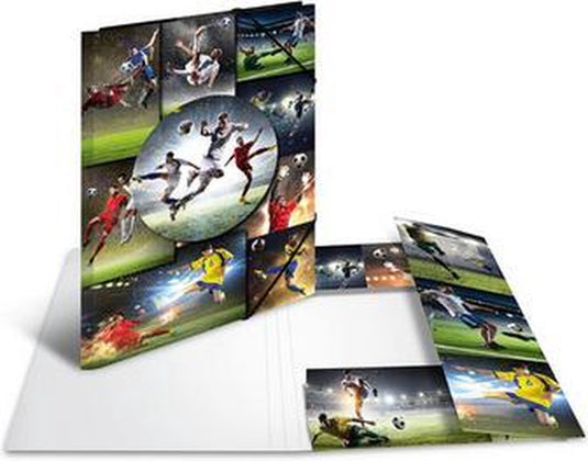 Herma sammelmappe a3 fussball pappe