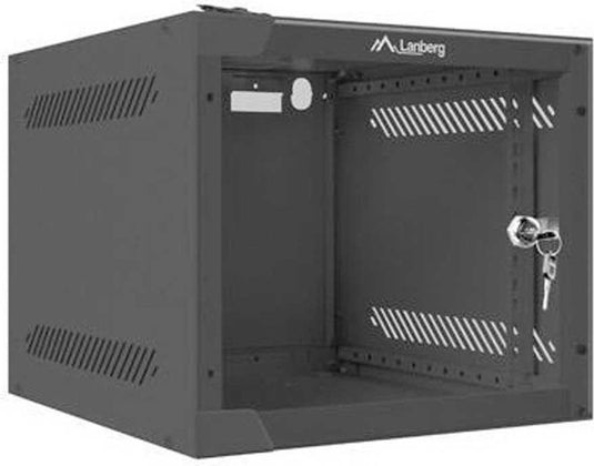 Lanberg - wall-mounted rack cabinet wf10-2304-10b 4u 28 x 31 cm