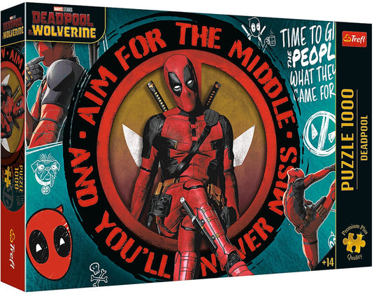 Trefl deadpool marvel legpuzzel - 1000 stukjes - vanaf 12 jaar