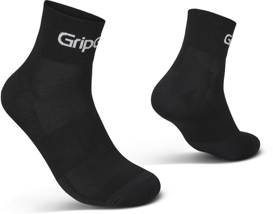 Gripgrab - ride low cut zomer fietssokken 1 paar korte coolmax sokken - unisex - zwart