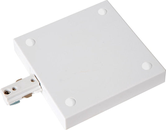 Lucide track startvoeding - 1-fase railsysteem railverlichting - enkel dubbel -wit (uitbreiding)