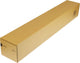 Raadhuis verzendkoker - 715x105x105mm - a1+ - vierkant - bruin - 10 stuks