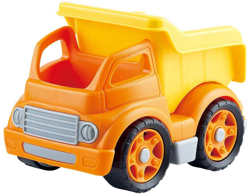 Load image into Gallery viewer, Playgo bio based kiepvrachtwagen oranje - 15cm
