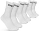 Gripgrab - ride regular cut zomer fietssokken 3 paar wielersport coolmax sokken - unisex - wit