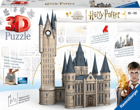 Ravensburger zweinstein kasteel astronomie toren - 3d puzzel - 540 stukjes