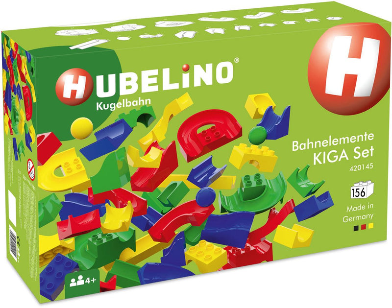 Load image into Gallery viewer, Hubelino knikkerbaan kiga scholenset baanelementen, 156dlg
