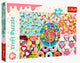 Trefl puzzel sweets - kleurrijke legpuzzel 300 stukjes voor kinderen.