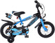 Volare sportivo kinderfiets - jongens - 12 inch - blauw zwart - twee handremmen