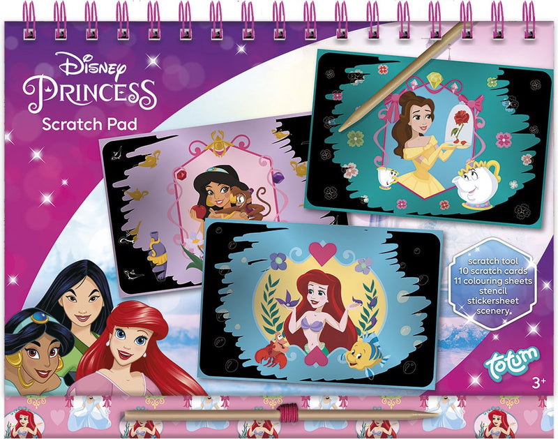 Load image into Gallery viewer, Totum disney princess scratchboek
