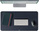 Leitz grote vilten bureau onderlegger 70x36 cm - anti-slip - voor toetsenbord muis - donkergrijs
