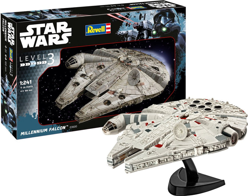 Load image into Gallery viewer, Revell modelbouwpakket ruimtevaart - 03600 star wars millennium falcon plastic - 1:241 - modelbouw
