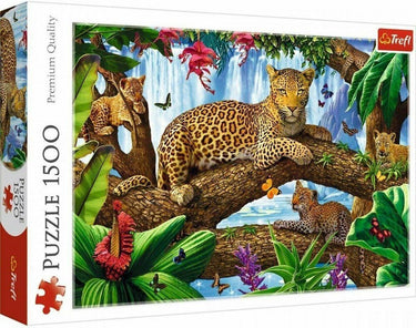 Trefl - puzzle 1500 pc - resting among the trees (26160)