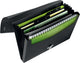 Leitz recycle projectmap a4 - met 5 vakken - 80% gerecycled post-consumer plastic - zwart