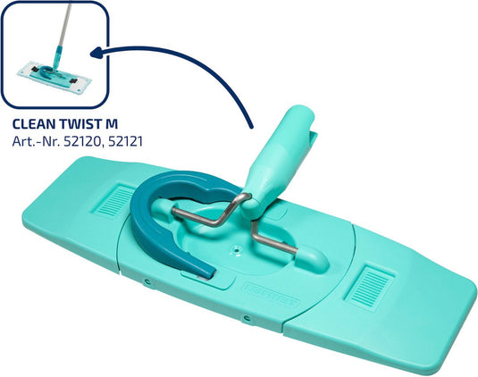 Leifheit bodemplaat clean twist m ergo - met klittenband