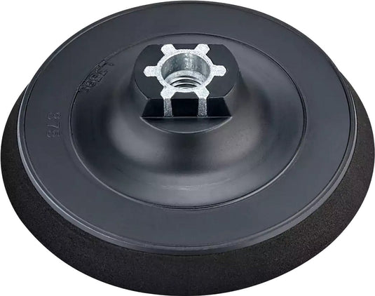 Flex - backingplate - steunschijf met klittenband gedempt voor schuren, polijsten en verzegelen - bp-m d125 m14 - diverse keuzes - 115mm