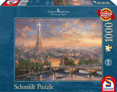 Schmidt parijs, stad van de liefde, 1000 stukjes puzzel
