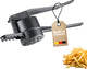 Westmark frietpers black edition – churropers, aardappelpers met speciale coating voor extra grip – voor aardappelen, churros en frietjes – antraciet, 41 cm