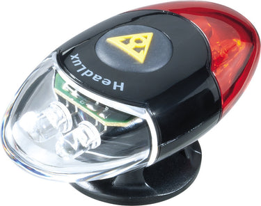 Topeak Helm led HeadLux batterij zwart