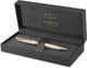 Parker sonnet balpen | silver mistral | medium punt met zwarte inkt | geschenkdoos
