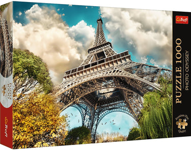Trefl legpuzzel - photo odyssey eiffeltoren parijs 1000 stukjes.