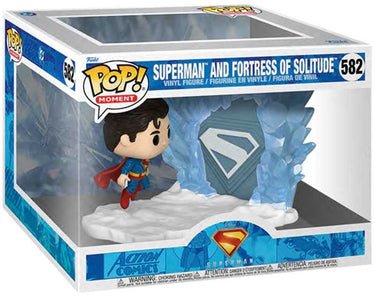 Funko pop! moment: superman (2025) - superman and the fortress of solitude #582