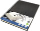 Kangaro dummyboek - a4 - zwart - met spiraal - 160 blanco pagina's - 140 grams - schetsblok - k-5307
