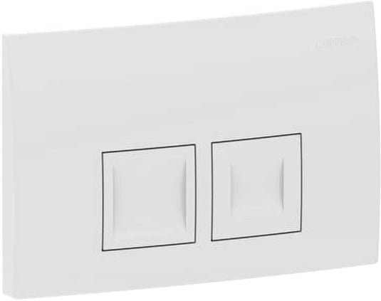 Geberit delta35 - bedieningsplaat, alpien wit 115.135.11.5
