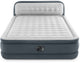 Intex queen ultra plush headboard luchtbed met ingebouwde pomp - 203x152x46cm