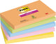 Post-it super sticky notes boost | 90 vel | ft 76 x 127 mm | geassorteerde kleuren | pak van 5 blokken