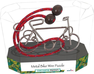 Recent toys denkspel puzzel metal bike