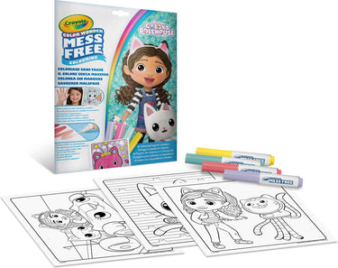 Crayola - color wonder - kleurboek - gabby's poppenhuis