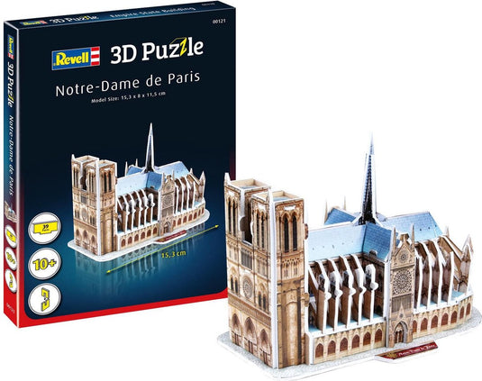 Revell puzzel - 00121 notre-dame de paris 3d puzzel