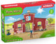 Schleich farm world - grote stal, rood - boerderij speelgoed - 42606