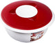 Westmark mengkom met tweedelige deksel, 3,5 l, met schenktuit, kunststof, wit rood, 3155227r