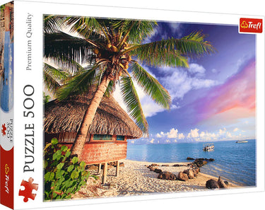 Trefl legpuzzel bora-bora island - 500 stukjes puzzel volwassenen.