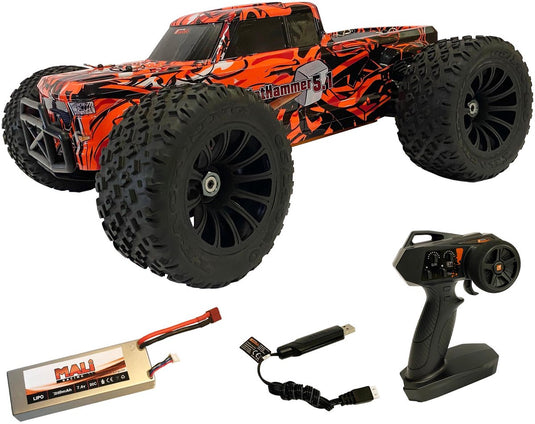 Df-models hothammer 5.1 truck bl brushless 1:10xl - ready to run